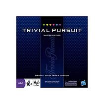 Hasbro Gaming Trivial Pursuit Master Edition Trivia Board Game para Adultos e Adolescentes Com 16 anos ou mais (Amazon Exclusive)
