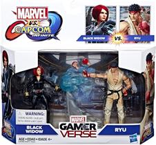 Hasbro Marvel Gamer Verse Black Widow Vs Ryu