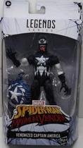 Hasbro Marvel Legends Série 15 cm Colecionável Venomible Capitão América Action Figure Toy, Design Premium e 2 Acessórios