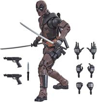 Hasbro Marvel Legends Series 6 polegadas Premium Deadpool Action Figure Toy from Deadpool 2 Movie e 11 Acessórios (Amazon Exclusive)