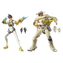 Hasbro Overwatch Ultimate Series Tracer &amp McCree Fual Pack 6" Figuras de ação colecionáveis