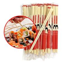 Hashi Bambu Descartável Premium 50 Pares Envio Imediato - LYOR