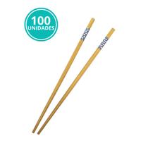 Hashi De Bambu 100 Pares Comida Japonesa Palitinho Sushi Oriental Hashi De Bambu 100 Pares Comida Japonesa Palitinho Sushi Oriental