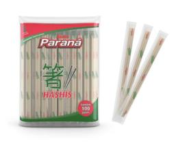 Hashi de bambu descartavel comida japonesa - 100 pares - Paraná