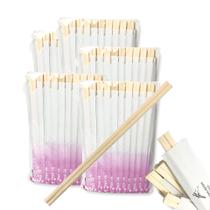 Hashi de madeira 80 unid sache aberto, descartavel para festas e confraternizações