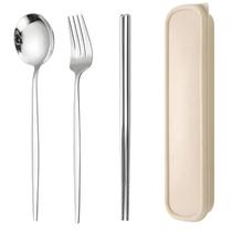 hashi japones inox colher garfo porta talher ultensilios de cozinha Com Porta Talher - Kit Hashi