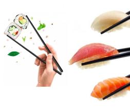 Hashi Melamina Para Alimentos 2 Pares Sushi Mimo Style
