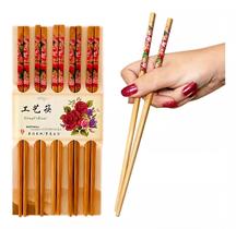 Hashi Reutilizável Kit 10 Pares Comida Japonesa Palitinho - Chopsticks