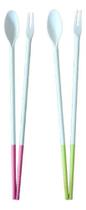 Hashi Silicone 30cm Aguebashi Longo Frituras Comida Oriental Colorido Hashi Silicone 30cm Aguebashi Longo Frituras Comida Oriental Colorido