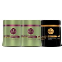 Haskell 2 Máscaras Bananeira + 1 Máscara Cavalo Forte 500g Haskell 2 Máscaras Bananeira + 1 Máscara Cavalo Forte 500g