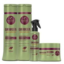 Haskell Bananeira Duo 300ml Fluido 120ml e Mascara 300g