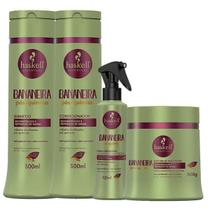 Haskell Bananeira Duo 300ml Fluido 120ml e Mascara 500g