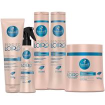 Haskell Bendito Loiro Kit 500ml - 5 Itens Com 2 Shampoos Haskell Bendito Loiro Kit 500ml - 5 Itens Com 2 Shampoos