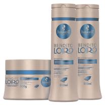 Haskell Bendito Loiro Shampoo Condicionador Mascara P