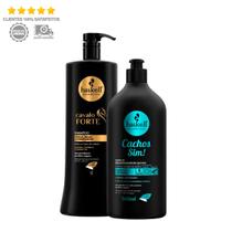 Haskell Cachos Sim Leave In Modelador G + Shampoo Cavalo 1l