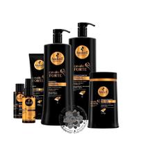Haskell Cavalo Forte 6 Itens Kit Força e Brilho 1L 900g Completo