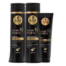 Haskell Cavalo Forte Duo 300ml e Leave in 150ml Haskell Cavalo Forte Duo 300ml e Leave in 150ml