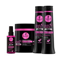 Haskell Cavalo Forte Hidra Trio 500ml + Sérum Mágico Brilho
