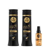 Haskell Cavalo Forte Sh 300ml + Cond 300ml + Óleo 100ml Haskell Cavalo Forte Sh 300ml + Cond 300ml + Óleo 100ml