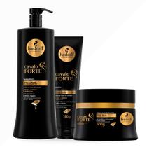 Haskell Cavalo Forte Shampoo 1 Litro Leave Máscara P