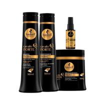 Haskell Cavalo Forte - Shampoo Cond Máscara 500g + Selante