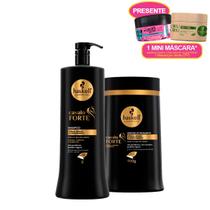 Haskell Cavalo Forte Shampoo+Máscara 1 Litro + mini máscara
