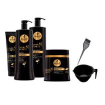 Haskell Cavalo Forte Shp Cond 1L Másc 500g + Leave +Cumbuca