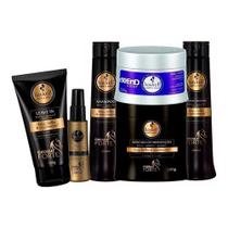 Haskell Cavalo Forte Shp/cond/másc 500ml + Sel/leav + Matiza