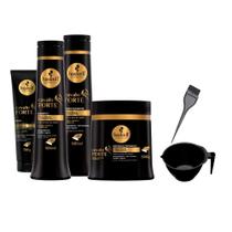 Haskell Cavalo Forte Shp Cond Máscara 500ml/g Leave +Cumbuca Haskell Cavalo Forte Shp Cond Máscara 500ml/g Leave +Cumbuca