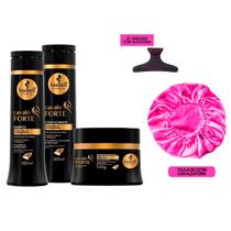 Haskell Cavalo Forte Uso Diário Trio 300ml +Touca/Presilha Haskell Cavalo Forte Uso Diário Trio 300ml +Touca/Presilha