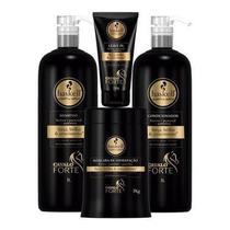 Haskell Cosméticos Cavalo Forte 3 Produtos G + Leave In
