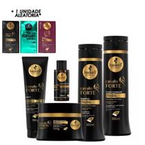 Haskell Cosméticos Kit Cavalo Forte 300ml Antiqueda (5 Itens)