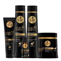 Haskell Cosméticos Kit Cavalo Forte Grande 5 Itens Antiqueda