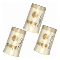 Haskell Cosméticos Kit Com 3 Máscaras Mandioca 900g
