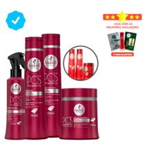 Haskell Cosméticos Kit Pós Progressiva G Sh Cond Másc Leave Haskell Cosméticos Kit Pós Progressiva G Sh Cond Másc Leave