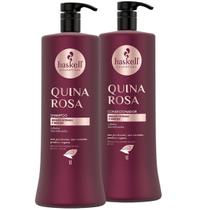 Haskell Cosméticos Kit Quina Rosa Shampoo E Condicionador 1l