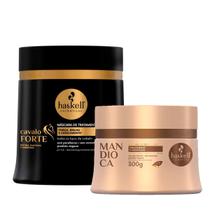 Haskell Cosméticos Máscara Cavalo Forte 500g + Mandioca 250g Haskell Cosméticos Máscara Cavalo Forte 500g + Mandioca 250g