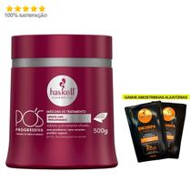 Haskell Cosméticos Máscara Pós Progressiva Liso Extremo 500g