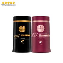 Haskell Cosméticos Máscaras Cavalo Forte + Quina Rosa 900g Haskell Cosméticos Máscaras Cavalo Forte + Quina Rosa 900g