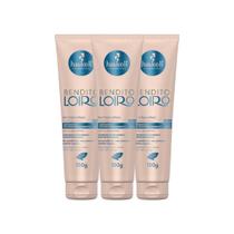 Haskell Cosméticos Proteína Bendito Loiro Pré Shampoo 3x150ml