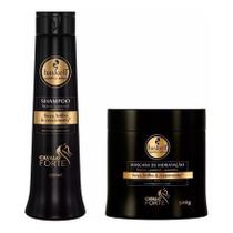 Haskell Cosméticos Shampoo Creme Hidratação G Cavalo Forte
