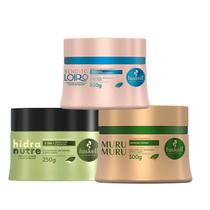 Haskell Cronograma Capilar Hidranutre, Murumuru e Bendito 300g Haskell Cronograma Capilar Hidranutre, Murumuru e Bendito 300g