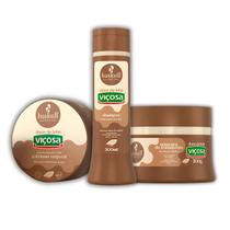 Haskell Doce de Leite Shampoo Capilar + Esfoliante + Máscara