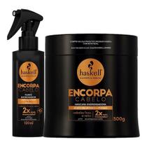Haskell Encorpa Cabelo Máscara 500g + Fluído Engrossador Haskell Encorpa Cabelo Máscara 500g + Fluído Engrossador