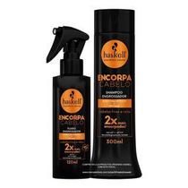 Haskell Encorpa Cabelo Shampoo 300ml + Fluído Engrossador