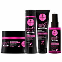 Haskell Hidra Cavalo Forte Kit- Shampoo + Máscara + Protetor Multifuncional + Sérum