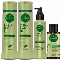 Haskell Jaborandi Kit Shampoo + Condicionador + Tônico + Pré Shampoo