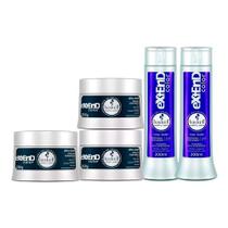 Haskell Kit 2 Shampoo Matiza+ Loiro + 3 Máscaras Platinado 250g Haskell Kit 2 Shampoo Matiza+ Loiro + 3 Máscaras Platinado 250g