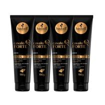 Haskell Kit 4 Leave In Cavalo Forte Força Brilho Crescimento Haskell Kit 4 Leave In Cavalo Forte Força Brilho Crescimento