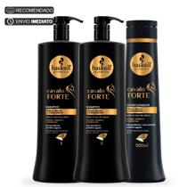 Haskell Kit Cavalo Forte 2 Shampoo 1 Litro + 1 Cond 500ml